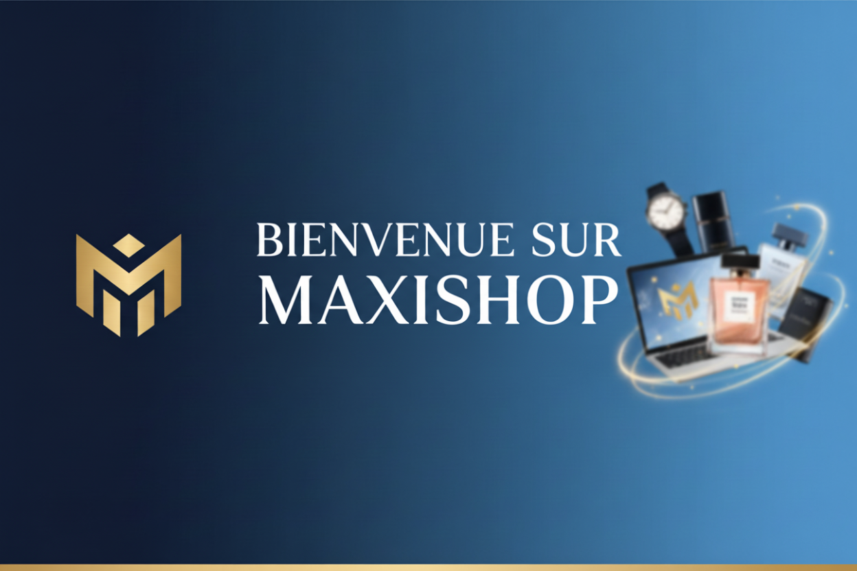 Bannière Bienvenue sur Maxishop
